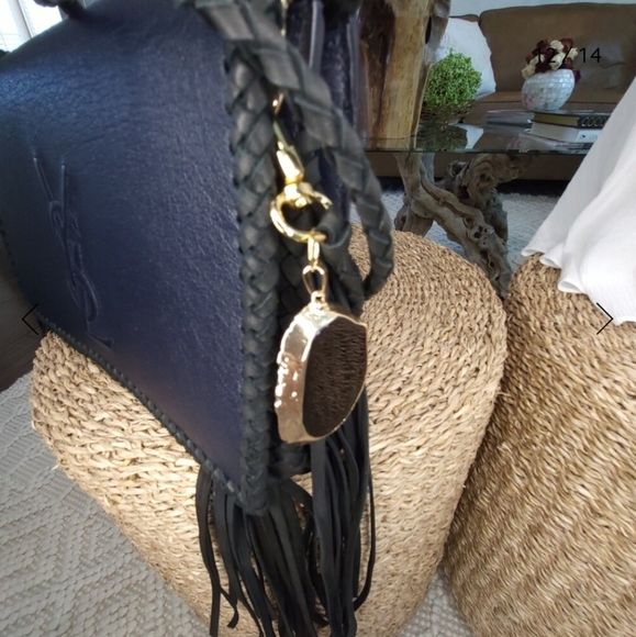 Boho Fringe Louis Vuitton YSL Yves Saint Laurent Authentic - Picture 8 of 9
